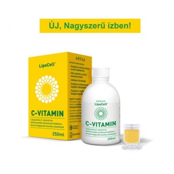 Alternative view of Lipocell Liposzómás C-vitamin ananász ízű 250 ml