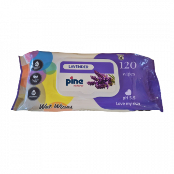 Nedves Törlőkendő Levendula