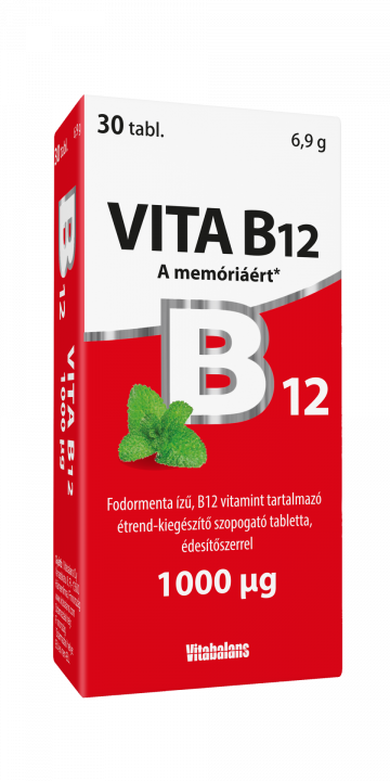 Vitabalans Vita B12 1000Mcg Tabl.  30X