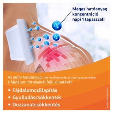 Alternative view of VOLTAREN 140MG GYOGYSZERES TAPASZ 5X