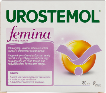 Urostemol femina kemény kapszula 80 db