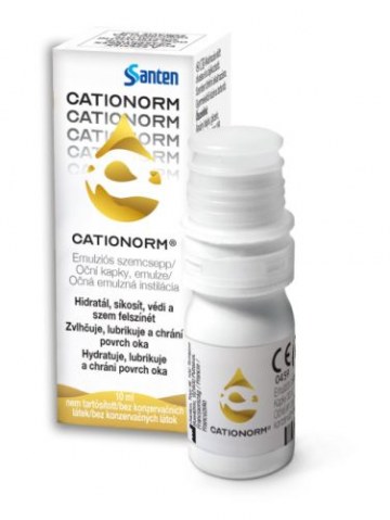 Cationorm Szemcsepp 1X 10Ml