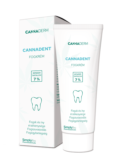 Cannaderm Cannadent Fogkrém
