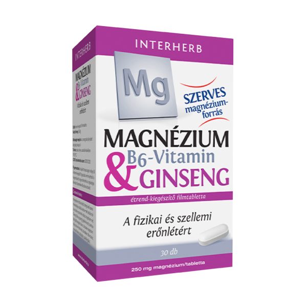 Interherb magnézium B6-vitamin