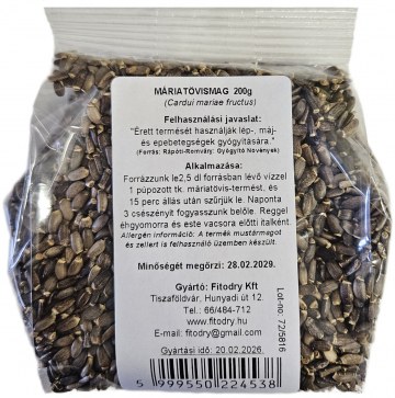Fitodry Máriatövismag