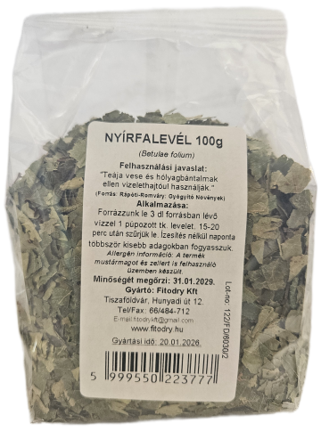 Fitodry nyírfalevél
