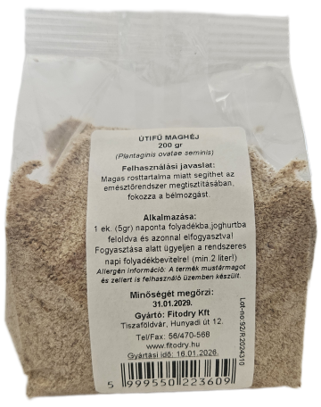 Fitodry útifű maghéj