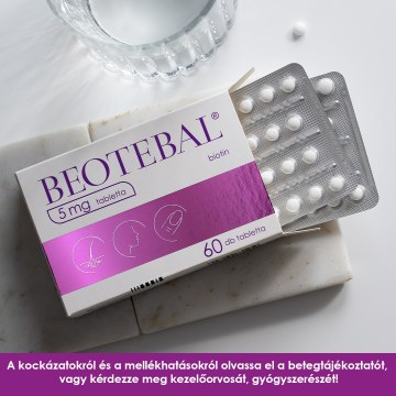 Alternative view of Beotebal 5 mg tabletta 60 db