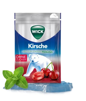 Wick cukormentes torokcukorka mentollal