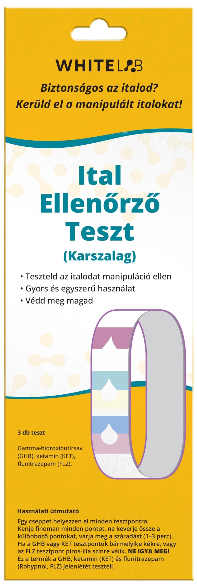 Whitelab ital ellenőrző teszt