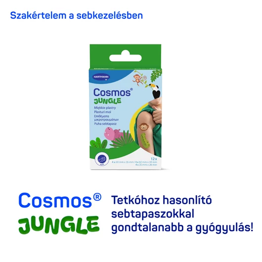 Hartmann Cosmos Jungle gyermek sebtapasz 12 db - Image 2
