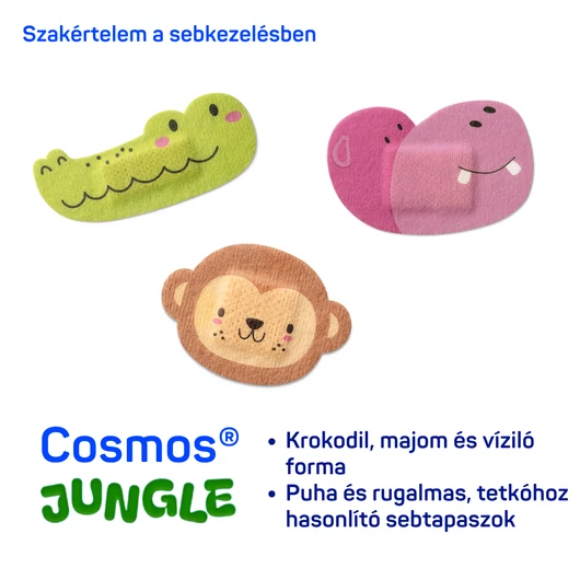 Hartmann Cosmos Jungle gyermek sebtapasz 12 db - Image 3