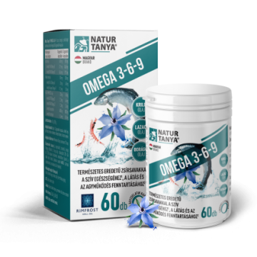 Alternative view of Natur Tanya Szerves Omega 3-6-9 kapszula 60 db
