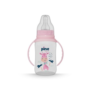 Pine Natura műanyag cumisüveg fogantyúval