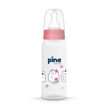 Pine Natura hőálló szilikon cumisüveg