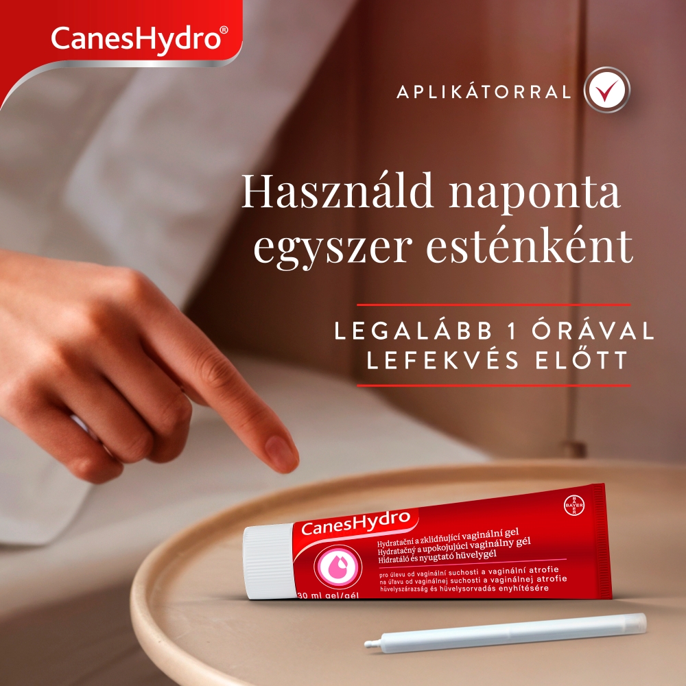 CanesHydro hidratáló és nyugtató hüvelygél 30 ml - Image 3