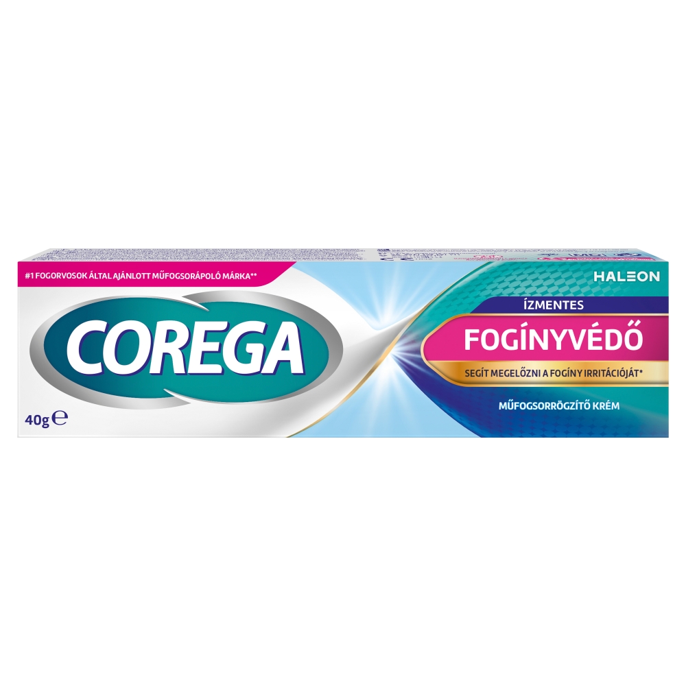 Corega fogínyvédő műfogsorrögzítő