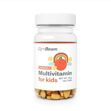 GymBeam Multivitamin rágótabletta gyerekeknek