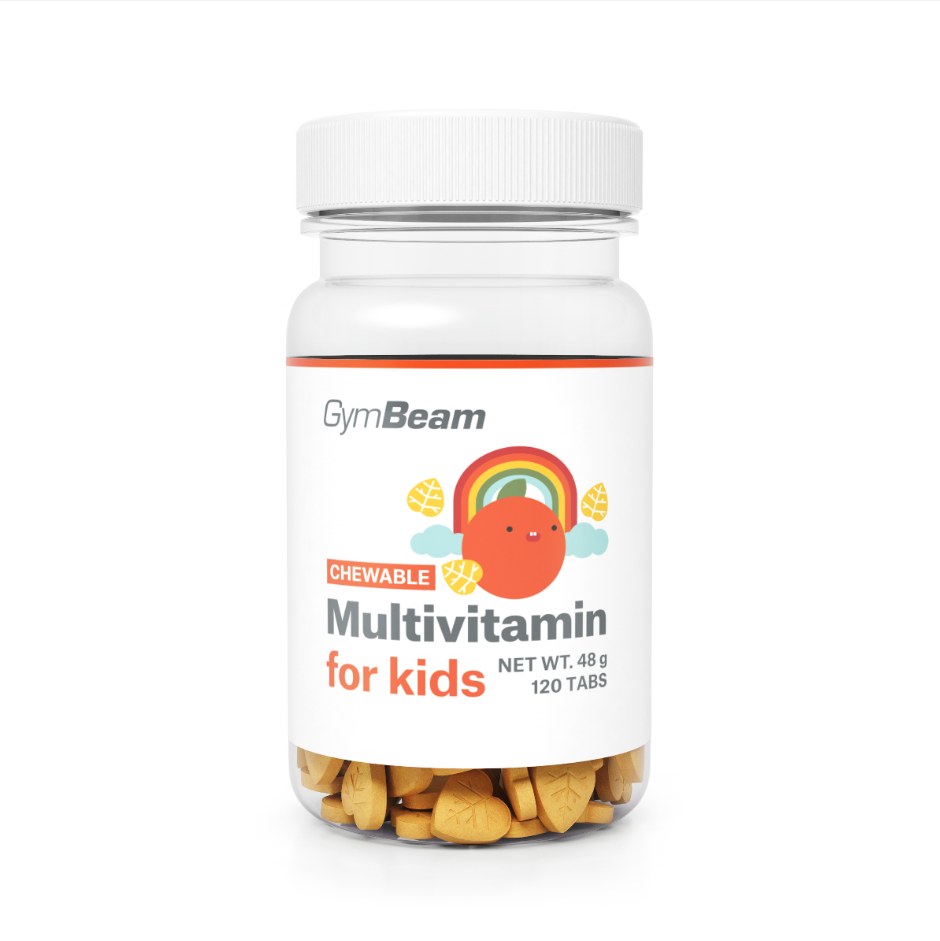 GymBeam Multivitamin rágótabletta gyerekeknek