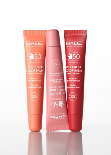 Alternative view of Babé nappali színezett szájfény és pirosító SPF50 piros 20 ml