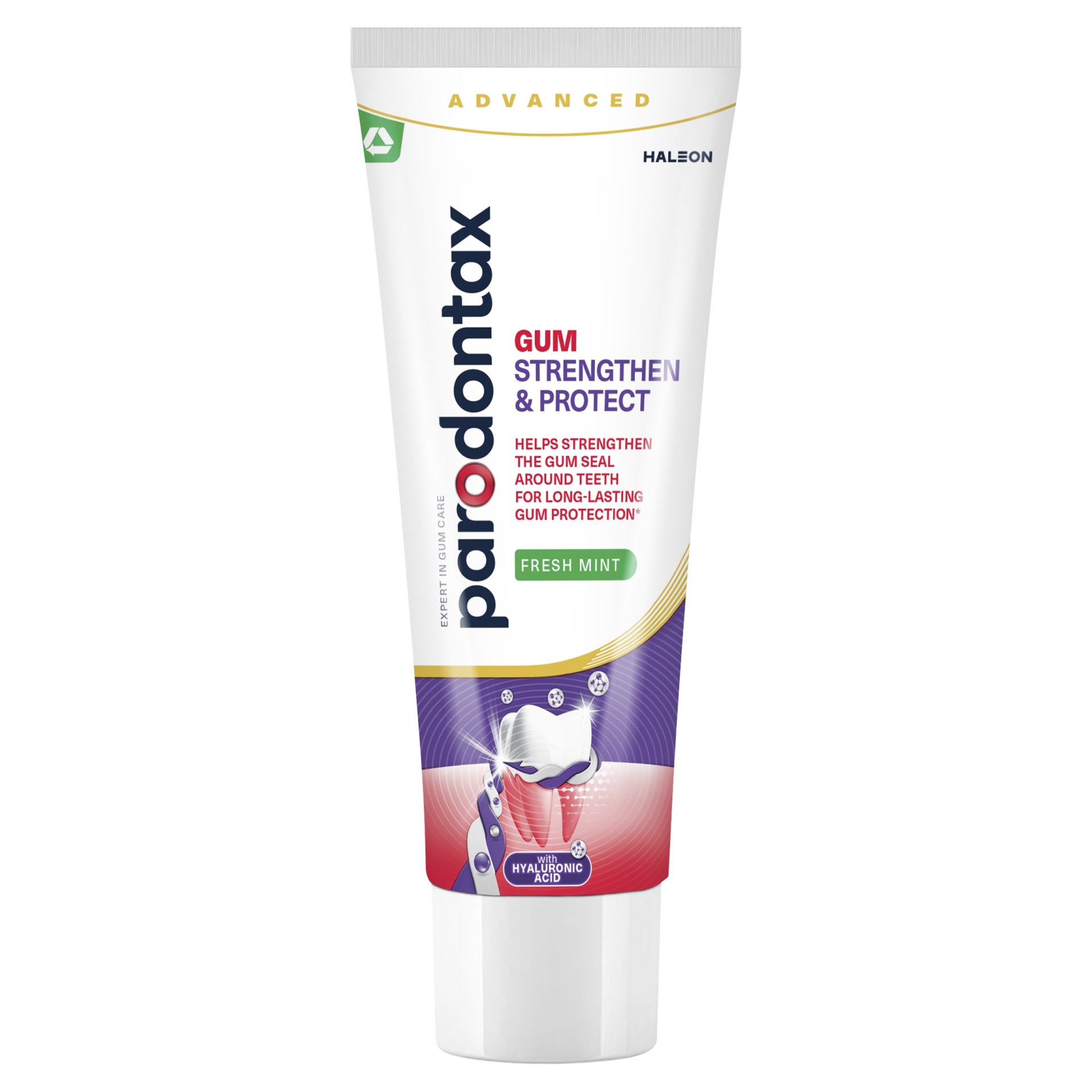 Parodontax Gum Strengthen & Protect fogkrém fresh mint 75 ml - Image 3