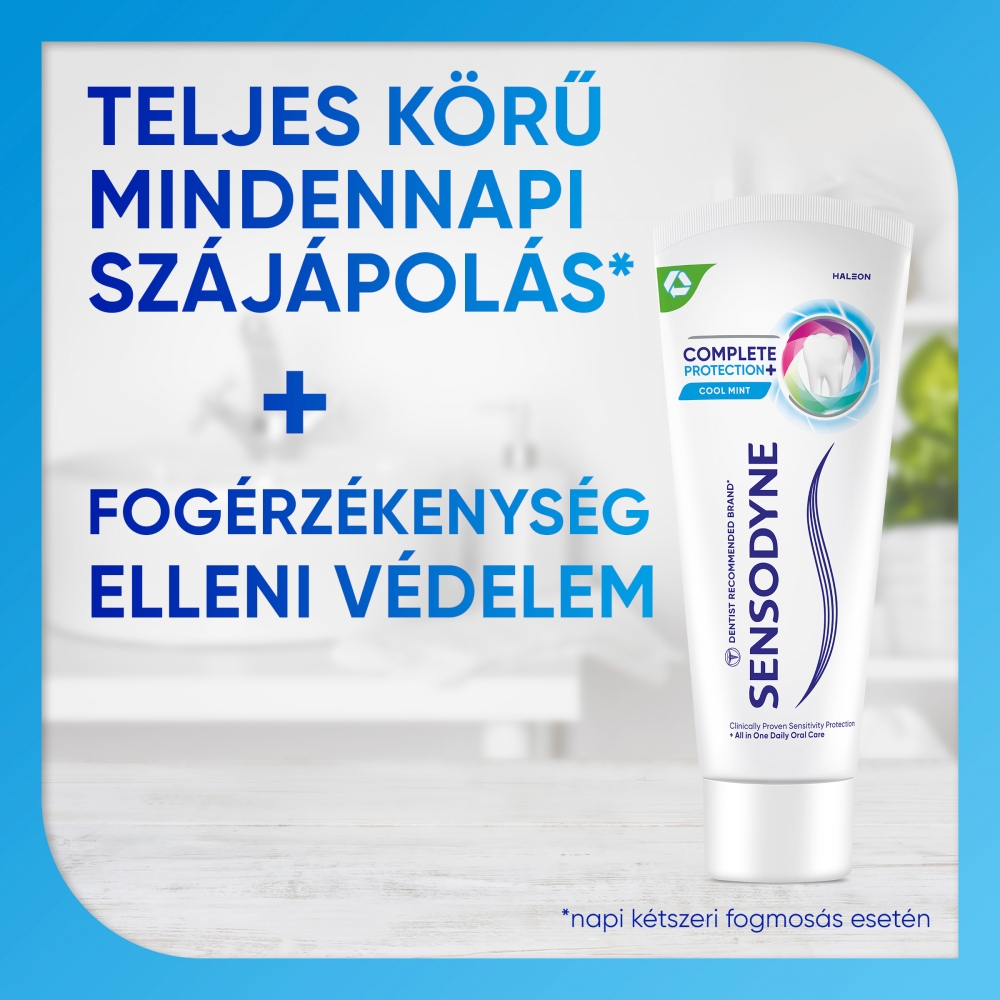 Sensodyne Complete Protection fogkrém cool mint 75 ml - Image 2