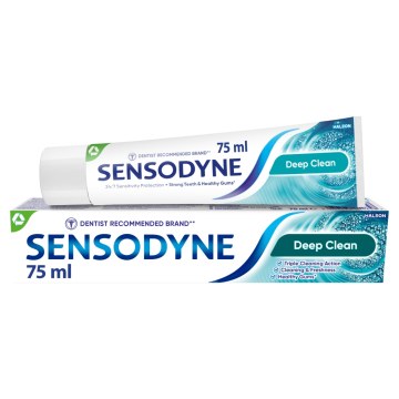 Alternative view of Sensodyne Deep Clean fogkrém 75 ml