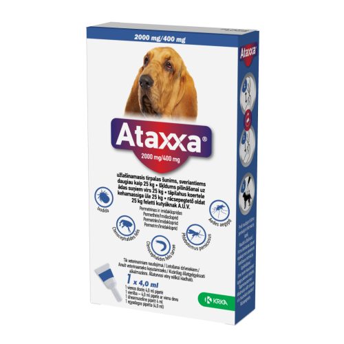 Ataxxa rácsepegtető oldat 25-40 kg